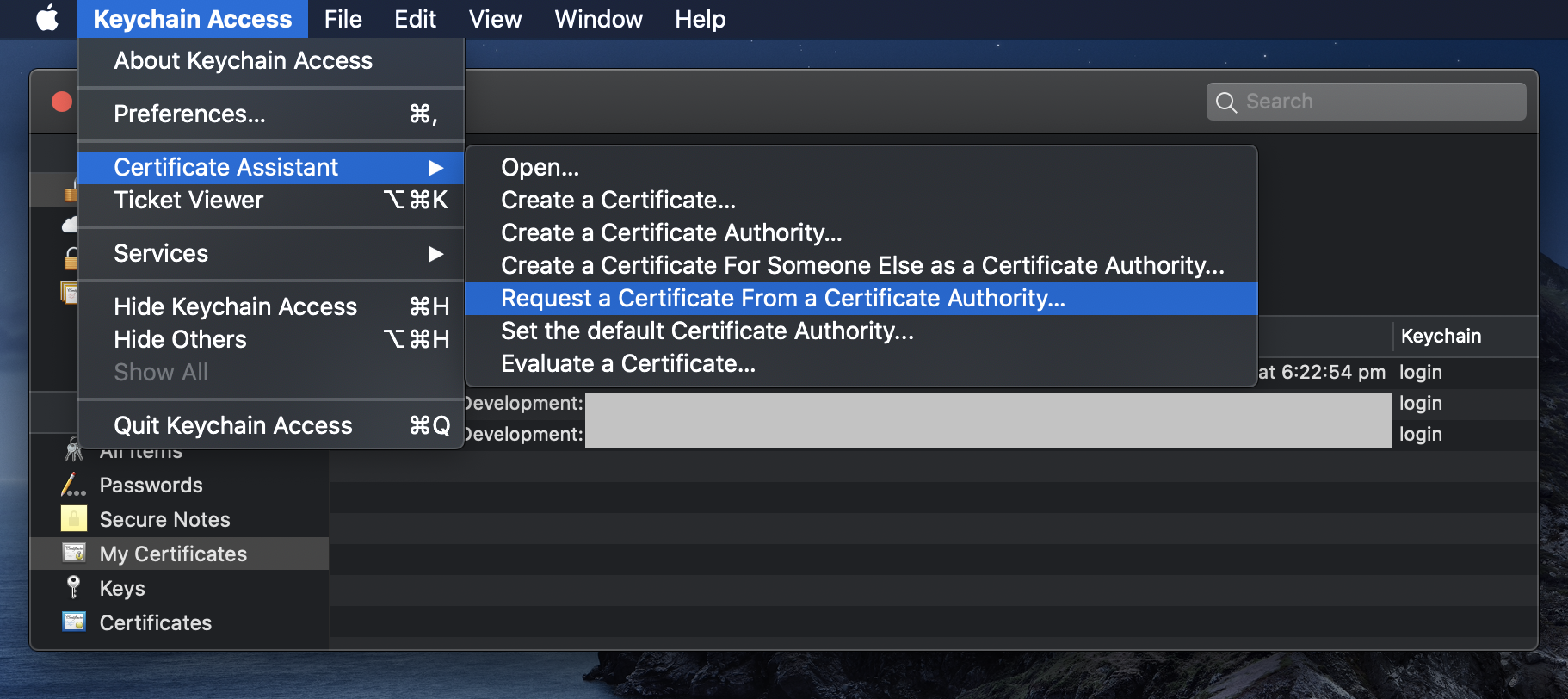 Apple_KeyChain_Access_Request_Cert